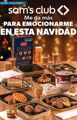 Cuponera Sam's Club México 2025 Vigente del 20 Noviembre al 10 Diciembre